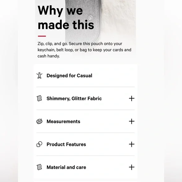 🆕 Lululemon Clippable Card Pouch - Glitter - Picture 12 of 16